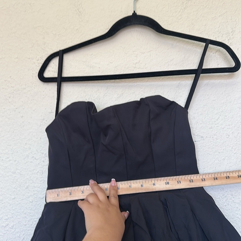 House of CB Emmanuela Strapless Bow mini Dress NWOT size M A-C $285 - Picture 8 of 13